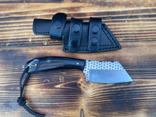 Load image into Gallery viewer, Buffalo Horn Handle File Rasp Knife