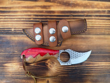 Load image into Gallery viewer, Wood and Resin Handle File Rasp Knife