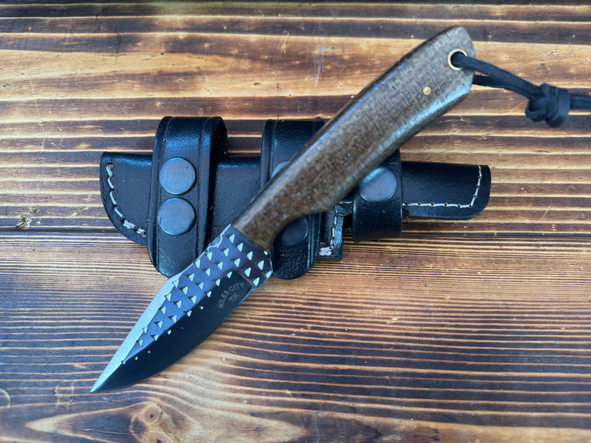 File Rasp Micarta Handle Knife
