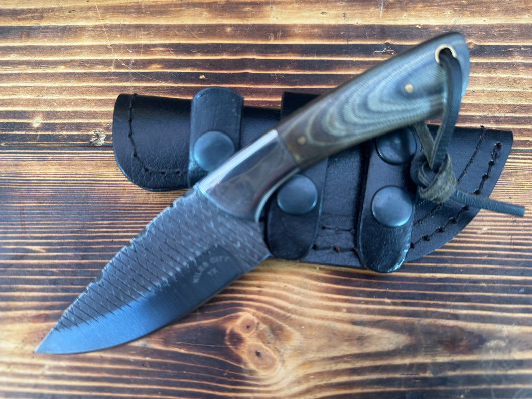 File Rasp Micarta Handle Knife