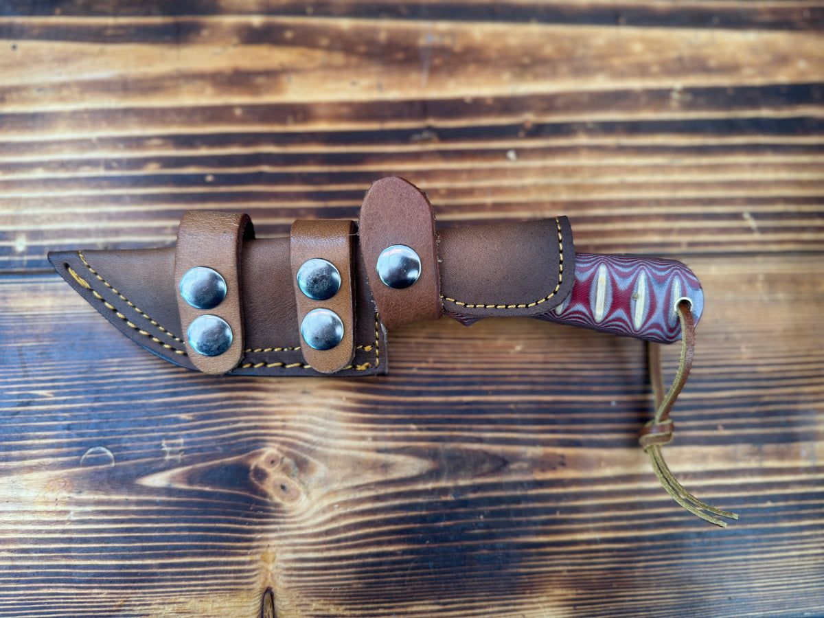 Tonto File Rasp Micarta Handle Knife