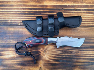 File Rasp Micarta Handle Knife
