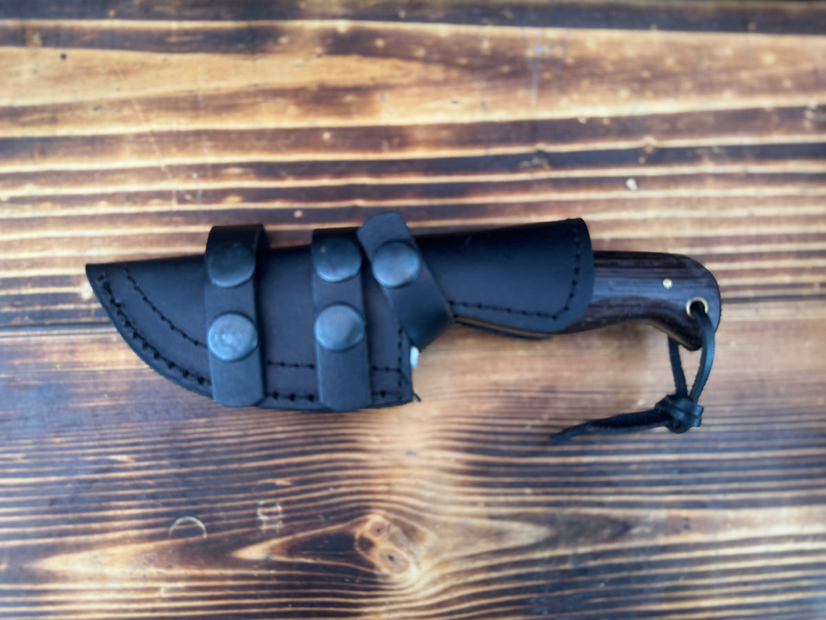 File Rasp Wood Handle Knife