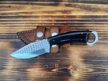 Load image into Gallery viewer, Buffalo Horn Handle File Rasp Knife