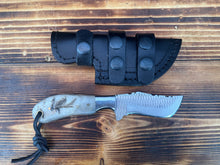 Load image into Gallery viewer, Ram Horn Handle File Rasp Knife