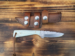 Bone Handle File Rasp Knife