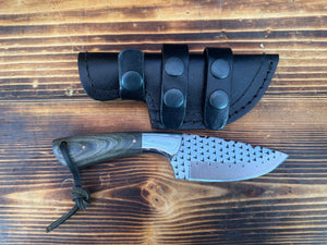 File Rasp Micarta Handle Knife