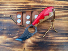 Load image into Gallery viewer, Wood and Resin Handle File Rasp Knife