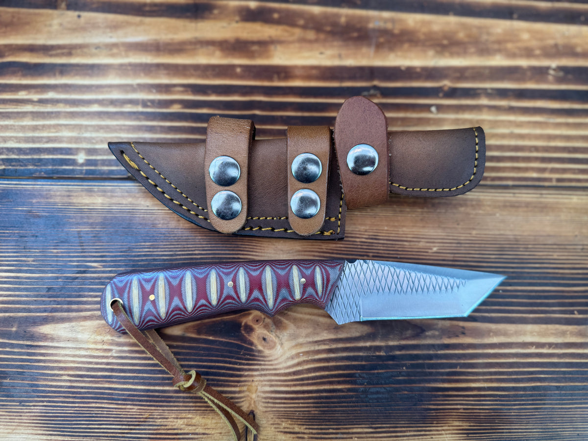 Tonto File Rasp Micarta Handle Knife