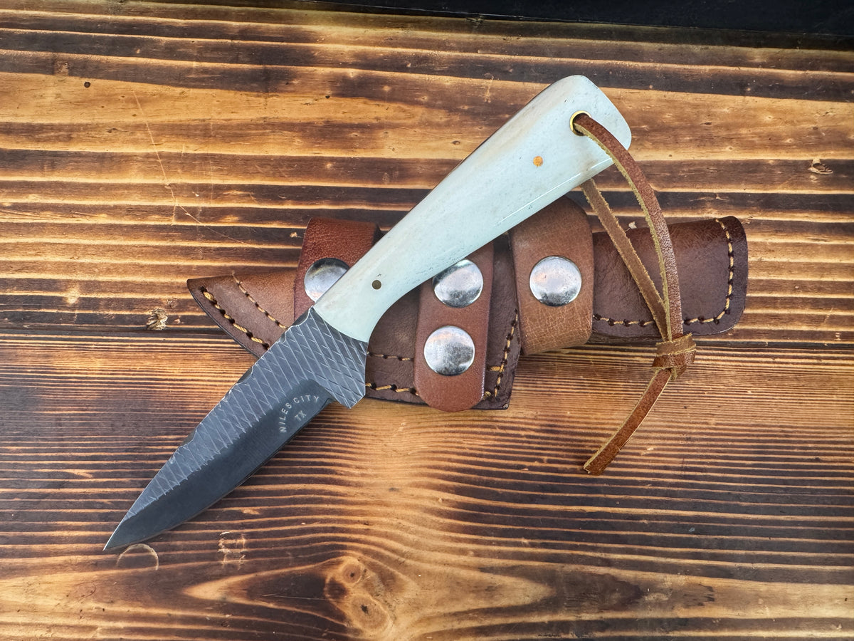 Bone Handle File Rasp Knife
