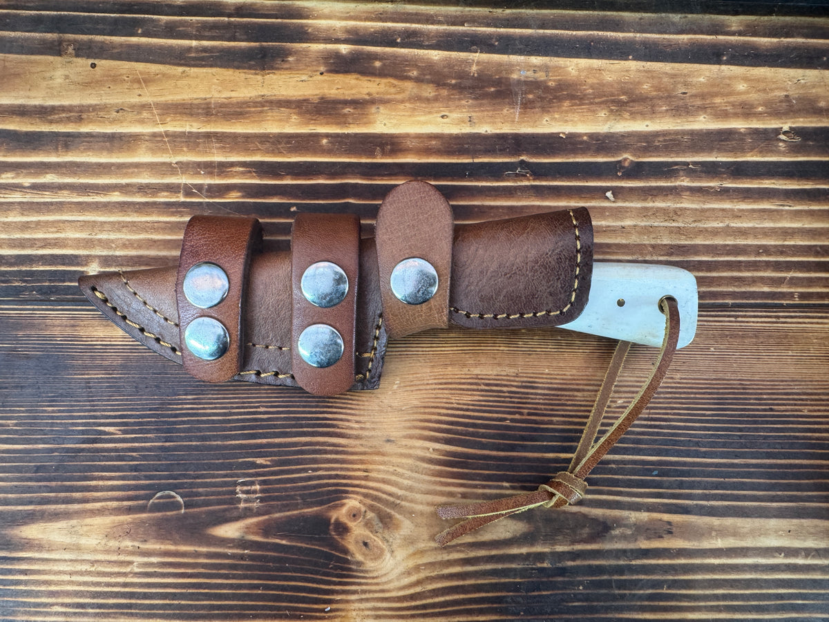 Bone Handle File Rasp Knife